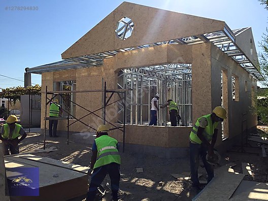 İkinci El ve Sıfır Alışveriş / Bahçe & Yapı Market / Prefabrik Yapılar / Çelik Ev