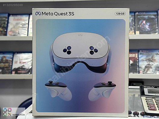 META QUEST 3S 128GB -SIFIR-KAPALI KUTU-HEMEN TESLİM-KONSOLPARK on