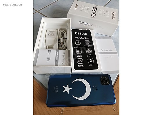 İkinci El ve Sıfır Alışveriş / Cep Telefonu & Aksesuar / Cep Telefonu / Casper / VIA E30