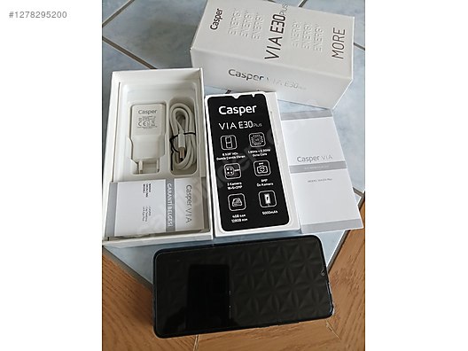İkinci El ve Sıfır Alışveriş / Cep Telefonu & Aksesuar / Cep Telefonu / Casper / VIA E30