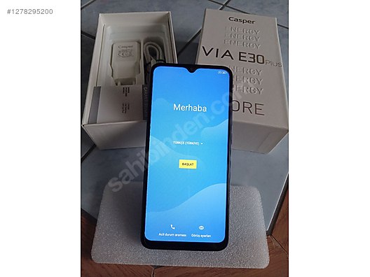 İkinci El ve Sıfır Alışveriş / Cep Telefonu & Aksesuar / Cep Telefonu / Casper / VIA E30
