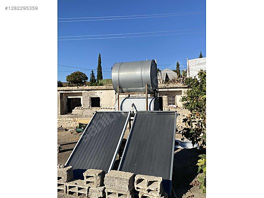 Güneş Enerjisi Sistemi - Krom depolu Saç panelli güneş enerjisi