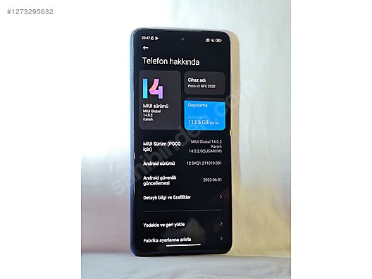 İkinci El ve Sıfır Alışveriş / Cep Telefonu & Aksesuar / Cep Telefonu / Xiaomi / Poco X3