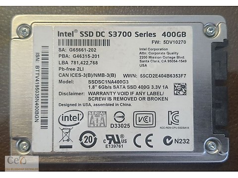 Intel SSDSC1NA400G3 1.8