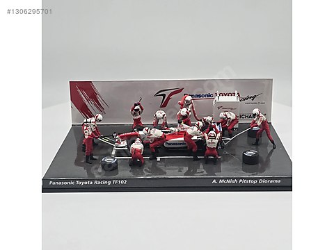 2002トヨタTF102ラジコン 1:43 Toyota Tf102 F1 Pit Stop Formula 1 DiecastEvi on sahibinden