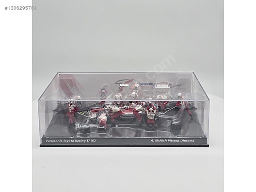 1:43 Toyota Tf102 F1 Pit Stop Formula 1 DiecastEvi on sahibinden