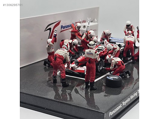 1:43 Toyota Tf102 F1 Pit Stop Formula 1 DiecastEvi on sahibinden