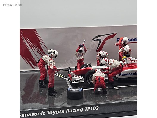 1:43 Toyota Tf102 F1 Pit Stop Formula 1 DiecastEvi on sahibinden
