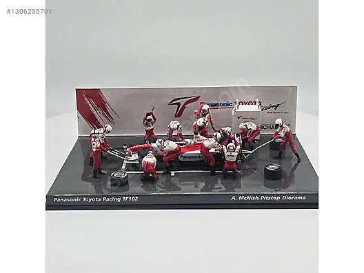 1:43 Toyota Tf102 F1 Pit Stop Formula 1 DiecastEvi on sahibinden