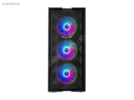 RAMPAGE AMAZE 4X12CM RGB FANLI TEMPER CAM GAMİNG KASA - Kasa ve Tüm Masaüstü Bilgisayar Donanımları sahibinden.com'da