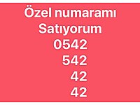 Özel numaramı satıyorum
