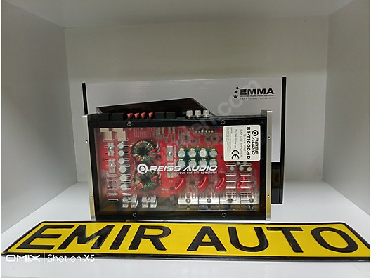 Amfi / REİS AUDIO RS-T1000.4D MIDRANGE ANFİSİ 4 OHM 250 RMS EMİR