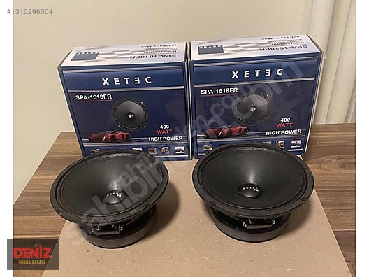 Hoparlör / Midrange / XETEC SPA-1618FR 400 Watt 100 RMS 16 CM