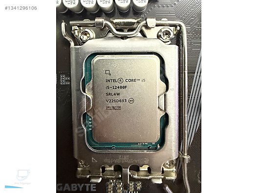 Intel Core i5 12400F LGA1700 Masaüstü İşlemci sahibinden.comda