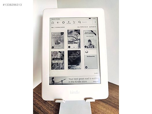 AMAZON KİNDLE IŞIKLI EKRAN 6. NESİL 4 GB - Amazon Kindle Kitap