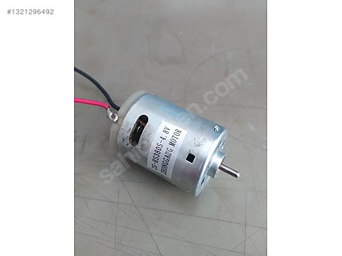 RS-380S 4.8V DC Motor (Zhonggang Motor) - Videolu sahibinden.comda