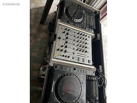 2 adet cdj 2000 player 1 adet djm 600 dj mıxeri takım 52.000