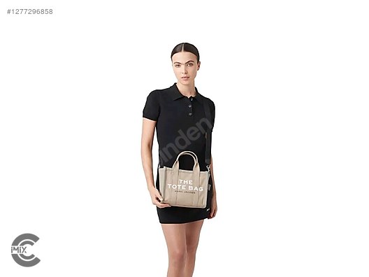 Marc Jacobs The Mini Colorblocked Tote Bag Beige Multi - Marc