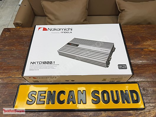 Amfi / Nakamichi Nktd 1000.1 Mono Block 1000rms Bas Kontrollu