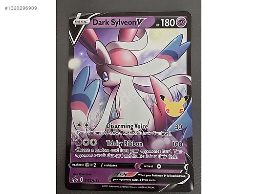 Dark Sylveon V pokemon kart on sahibinden.com - 1320296909