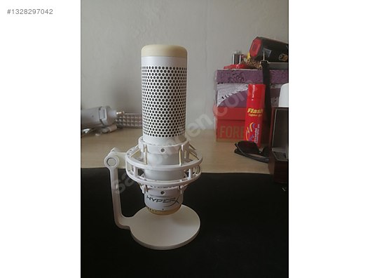 HYPERX QUADCAST S WHİTE EDİTİON OYUNCU MİKROFONU sahibinden.comda