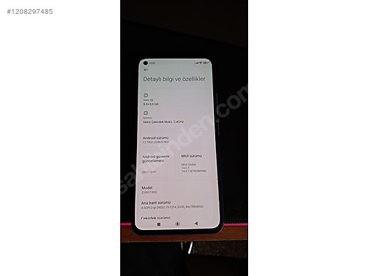 İkinci El ve Sıfır Alışveriş / Cep Telefonu & Aksesuar / Cep Telefonu / Xiaomi / Mi 11 Lite 5G NE
