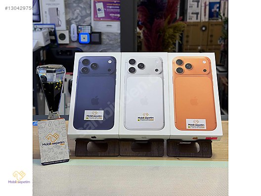 Apple / iPhone 17 Pro Max / _MOBİLESEPETİM'DEN PEŞİN FİYATINA