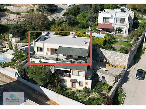 Bodrum Konacık'ta 3+1 140 M2 Geniş Bahçeli Daire