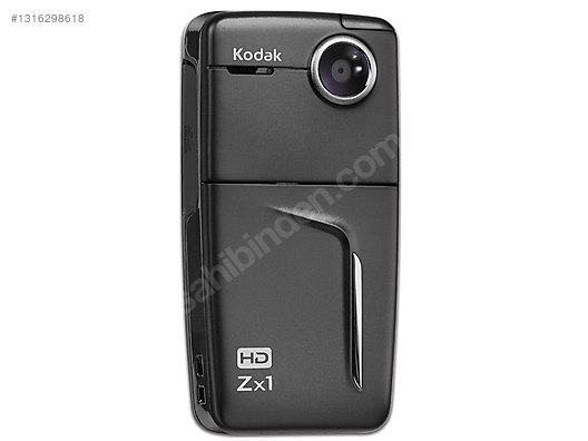 【高級機・美品】2019年製 第8世代i7 フルHD DVD/CD WEBカメラ KODAK ZX1 Su Altı Kamera Açılmamış Orijinal Kutulu SİYAH