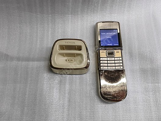 Yok Altın Nokia 8800 Sirocco Cep Telefonu - 1264298676