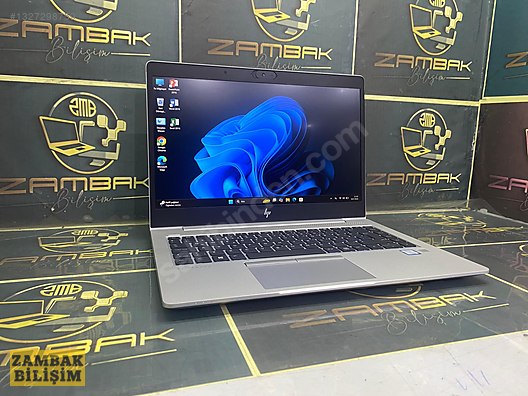 HP / ZAMBAK'DA/İ7 8.TH/16RAM/512SSD/HP/ELİTEBOOK/DDR4/TEMİZ/14INC