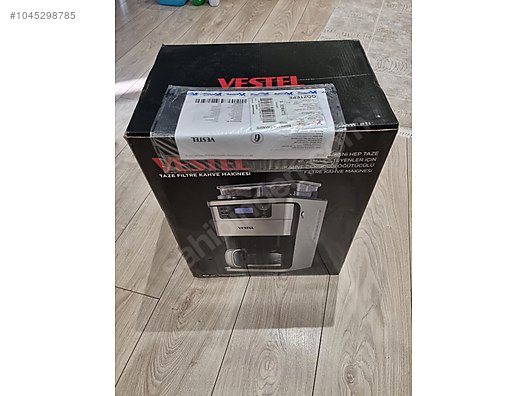 SIFIR AÇILMAMIŞ KUTU VESTEL TAZE ÖĞÜTÜCÜLÜ FİLTRE KAHVE MAKİNESİ