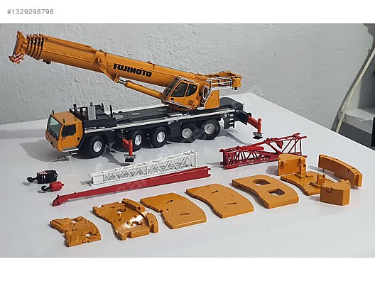 NZG Diecast Model 1/50 Liebherr Vinç İş Makinesi - 1329298798