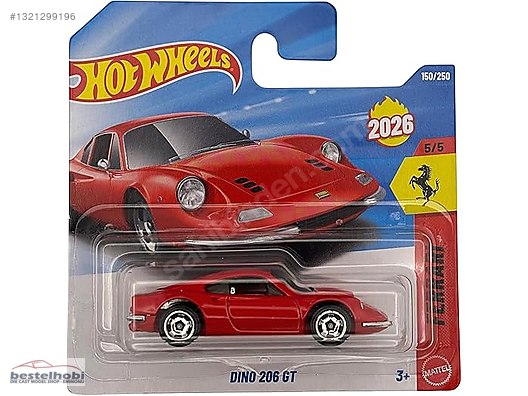 Hot Wheels Diecast Model 1:64 Ferrari Araba - 1321299196