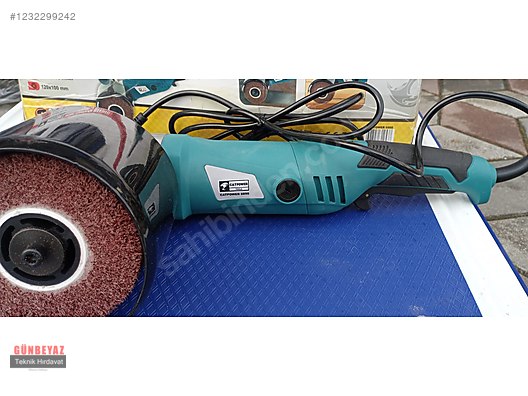 1300 DEVİR AYARLI MOP ZIMPARA MAKİNASI ÇATPOWER - Sıfır Elektrikli