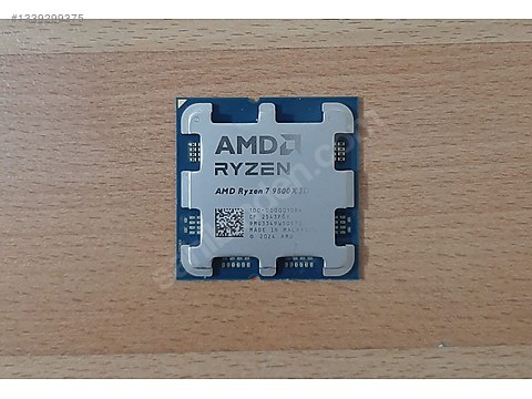 AMD Ryzen 7 9800X3D Sekiz Çekirdek 4.7 GHz İşlemci on sahibinden