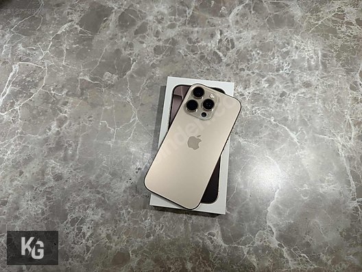 Resim Apple iPhone 16 Pro İkinci El TR | 256 GB | Çöl Titanyum İkinci El KUZEY GSM ' IPHONE 16 PRO 256 GB 16 AY GARANTİLİ 76799₺