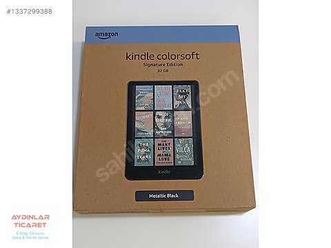 Kindle Colorsoft Signature Edition 32gb Kılıf 08.07.2027 Garanti