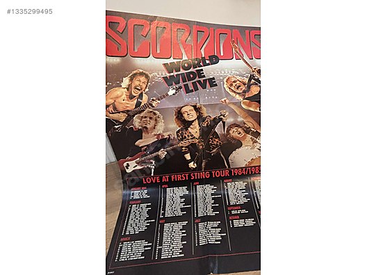 SCORPIONS - World Wide Live - Plak 2xLP - Müzik Plakları