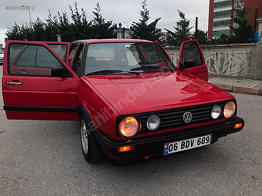 volkswagen golf 1 6 cl 164 bin orjinal km golf mk2 volkswagen das auto at sahibinden com 980299872