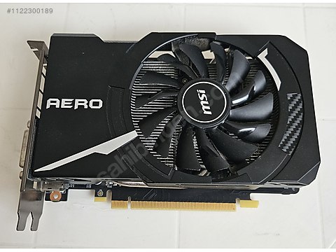 MSI Geforce gtx 1060 Aero ITX 6gb oc at sahibinden.com - 1122300189