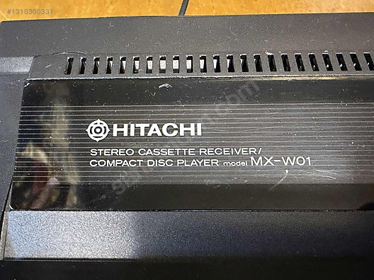 Hitachi MX-W01 cd kaset tuner anfi - İkinci El Hitachi Müzik Seti
