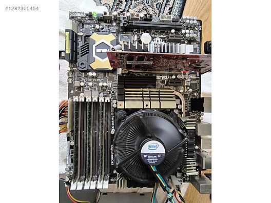 Masaüstü Bilgisayar - Anakart Asus Sabertooth X58 anakart işlemci 6 GB DDR3 Anakart Anakart