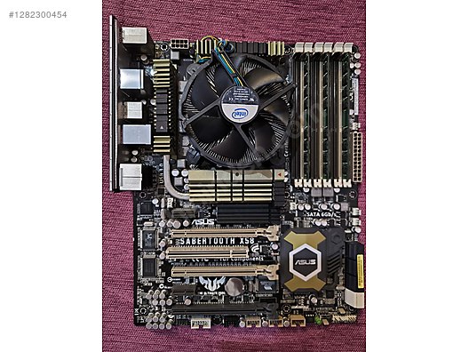 Asus Sabertooth X58 anakart işlemci 6 GB DDR3 - Anakart ve Tüm Masaüstü Bilgisayar Parçaları sahibinden.com'da