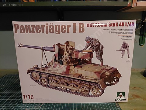 1/16 ölçek takom panzerjager - Plastik Kara Aracı Maket