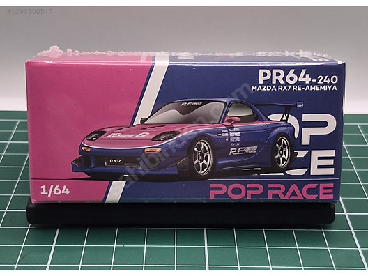 Pop Race Diecast Model 1:64 Mazda Araba - 1293300517