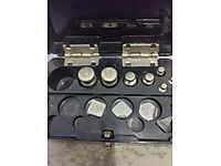 Antika kuyumcu ağırlıkları