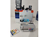 sony dcr sr21 sıfır kutusunda 80 gb hardisli sd kartlı kamera #1168300978
