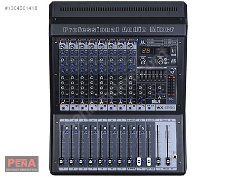 ゆう様。 WÖLLER WX-8PRO 8 MONO GİRİŞ/4 AUX 8 KANALLI DECK MİKSER sahibinden