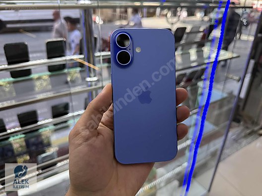 Resim Apple iPhone 16 İkinci El YD | 128 GB | Laciverttaş İkinci El APPLE İPHONE 16 / 128 GB PİL 100 / 4 AY